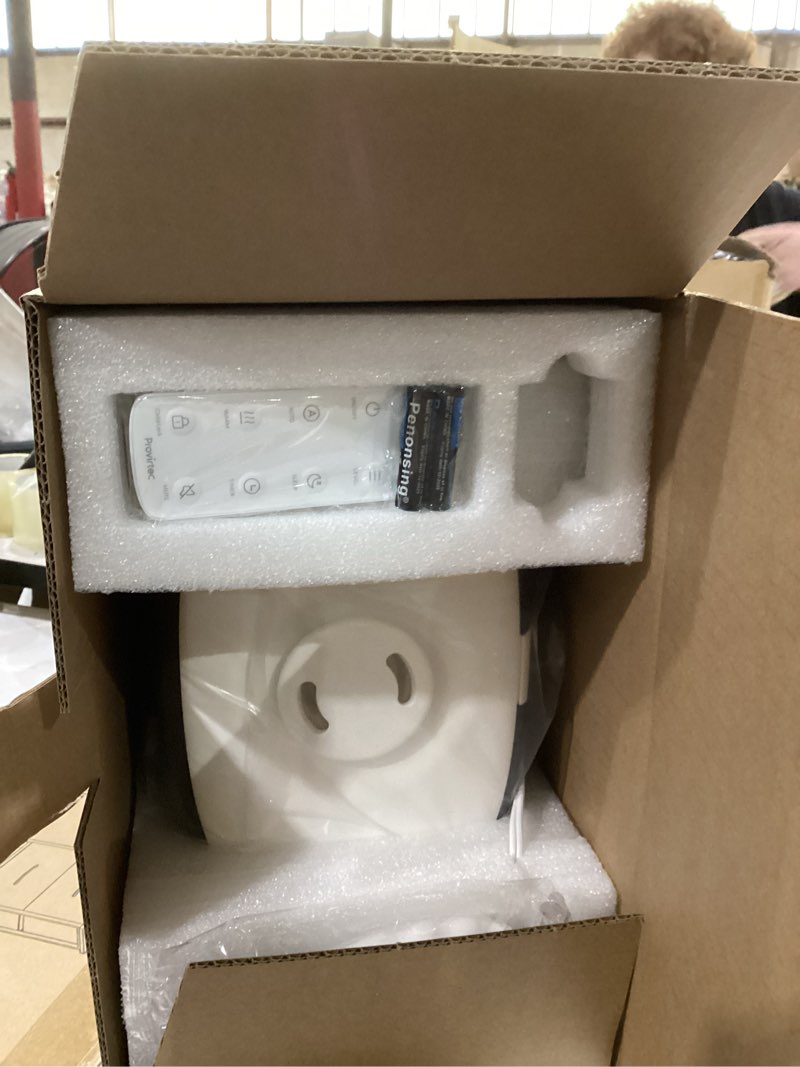 Condition photo showing New/Like New for provirtec 6l self-cleaning humidifier for large room, cleancare warm & cool mist, no-leak design & top fill, 60 hour runtime, quiet ultrasonic auto mode with remote control for bedroom & home