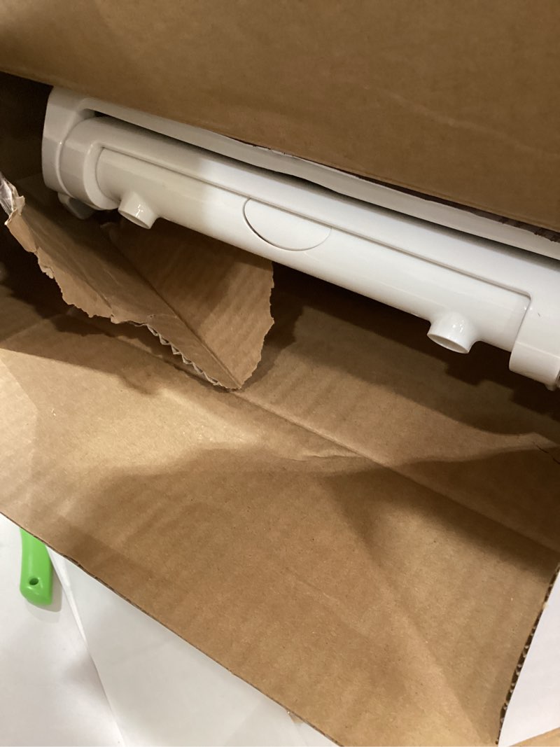Condition photo showing As Is for KOHLER 25875-0 Hyten 3" Height, Elevated Soft Close Elongated Toilet Seat, Contoured Seat with Grip-Tight Bumpers, Quick-Attach Hardware, No Slam Toilet Seat, White White Elongated