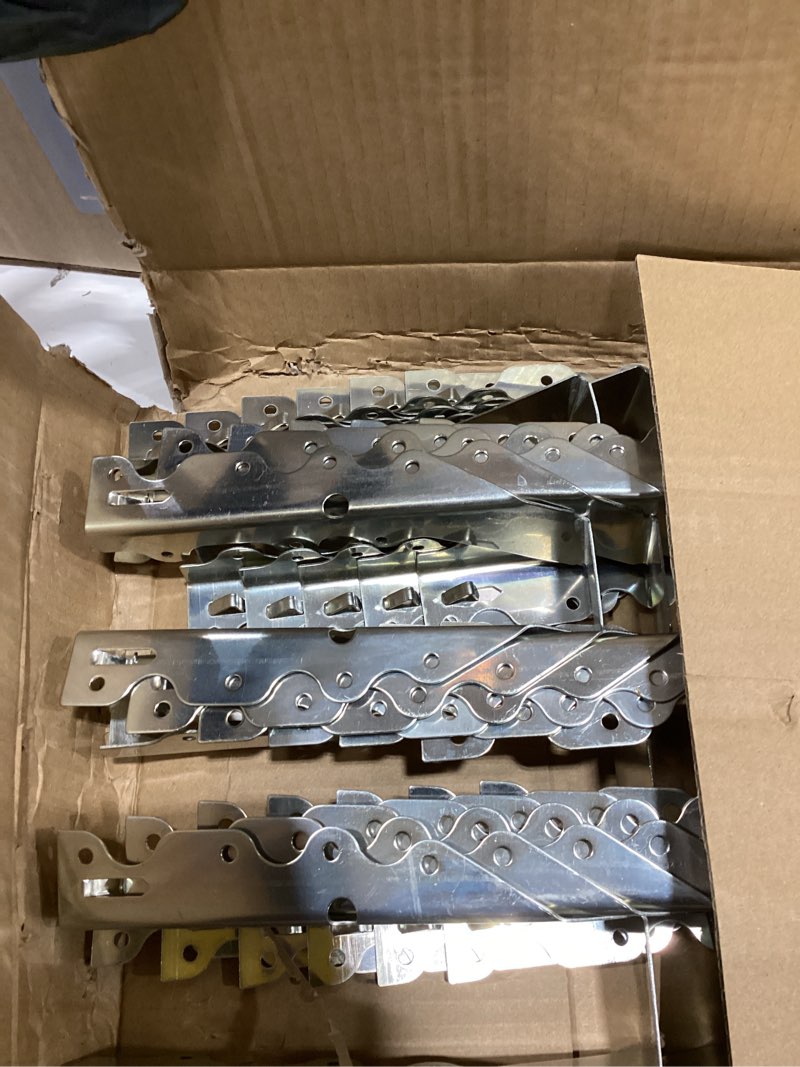 Condition photo showing Good Condition for 2X8 Joist Hanger 20 Gauge LU28 Galvanizing Face Mount Joist Hangers for Wood Hurricane Ties Widely Applicable Rafter Ties - 25 pk 2*8 Joist Hanger-25pcs