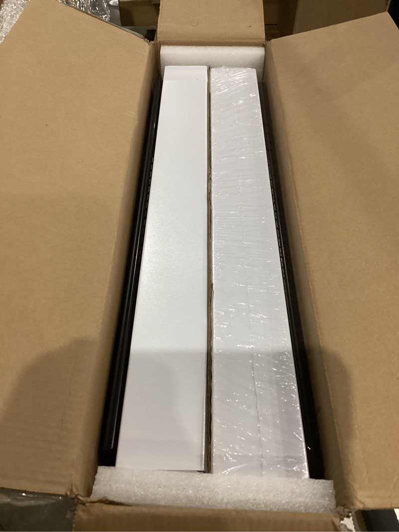 Condition photo showing Good Condition for 2 Pack Expandable (9"-14") Pull Out Cabinet Organizer 21" Deep With Raising Pad for Framed Cabinets,Upgrade 3 Slide Rails Slide Out Drawers,No Drill Roll Out Shelves Adhesive,White White 21"D x 9"-14"W(2Pack)