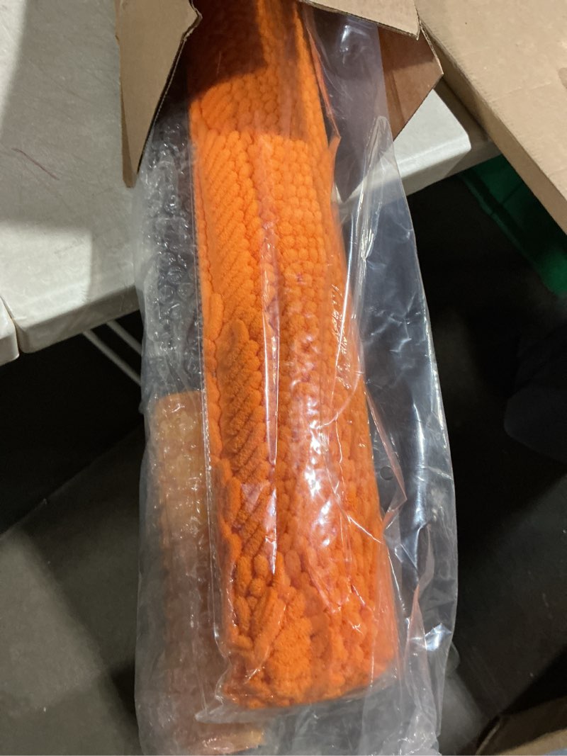 Condition photo showing Good Condition for 30 foot high reach duster kit with 5-24 ft extension pole // high ceiling dusting and window cleaning kit with telescopic pole // window washer & squeegee, cobweb duster, fan blade and feather duster 24 feet
