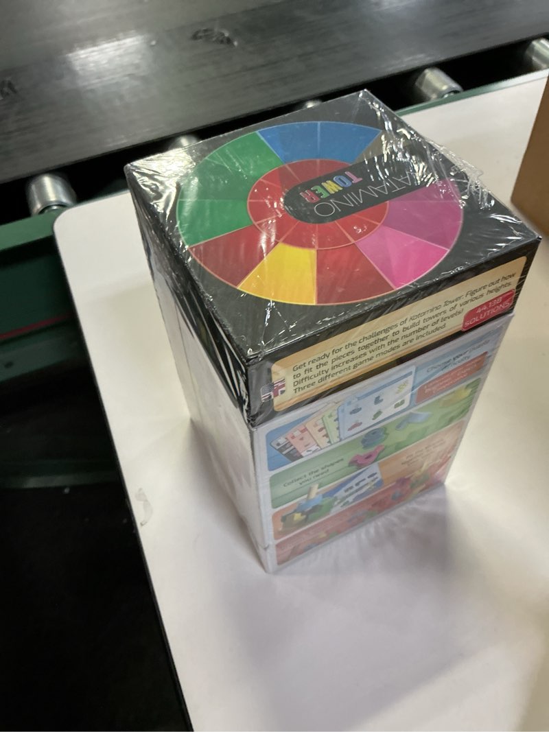 Condition photo showing New/Like New for GIGAMIC Katamino Tower | Wooden 3D Puzzle for Kids and Adults | Brain Teaser and Abstract Tower Game | Strategic Family Friendly STEM Brain Games | Ages 6+ | 1-2 Players | 15 Min