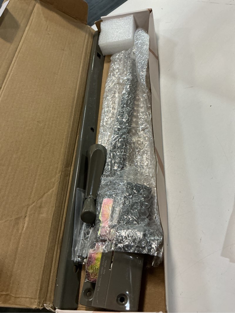 Condition photo showing Good Condition for touri straight arm operator with handle for left window 9 3/8 in. fit andersen perma-shield casement window (1979-1989), stone color window opener