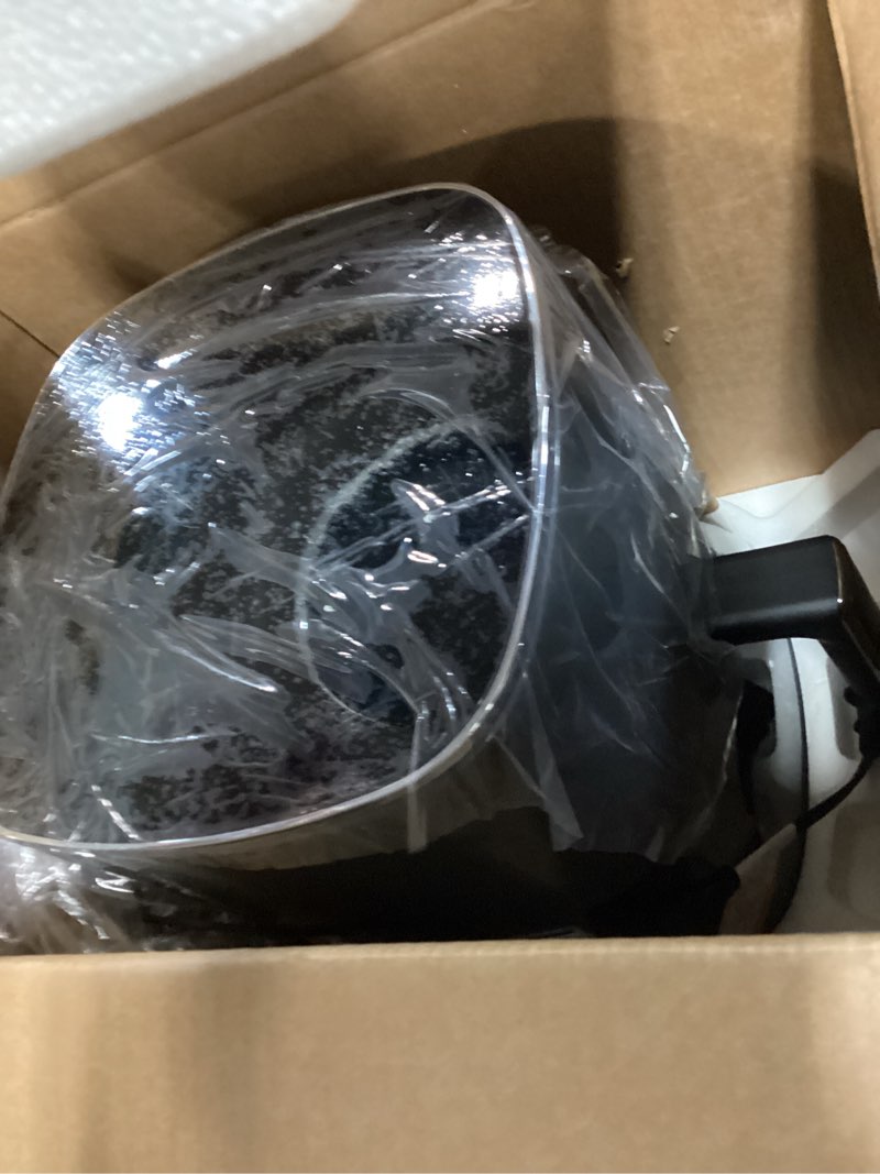 Condition photo showing Good Condition for simple deluxe 12-in-1 air fryer 6.34 qt, digital preset airfryer with visible window, nonstick and dishwasher-safe basket, air fry, roast, bake, dehydrate, fries, 1700w, gary