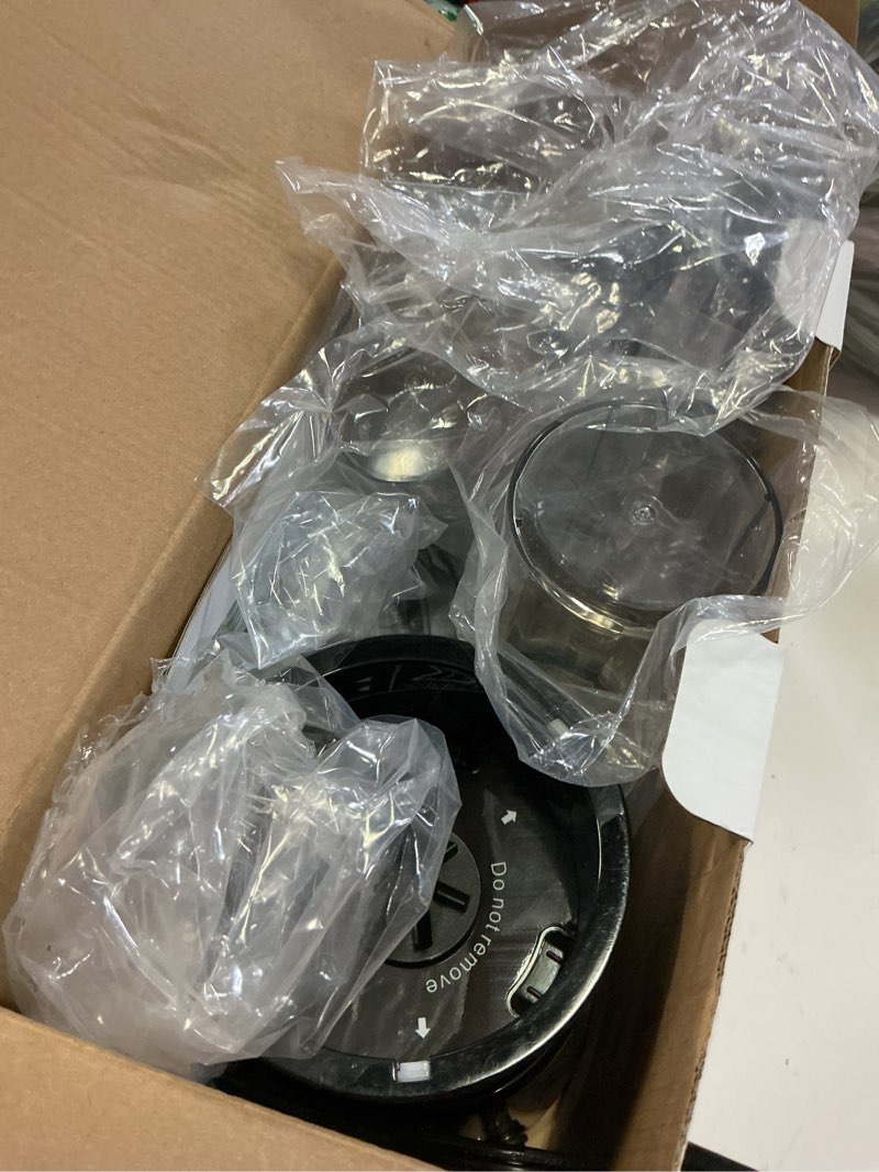 Condition photo showing Good Condition for koios smoothie blender, 900w personal blender for shakes and smoothies for kitchen with 2 portable cups 22oz, single serve smoothies maker mixer for juices, nutritious recipe, grey blue