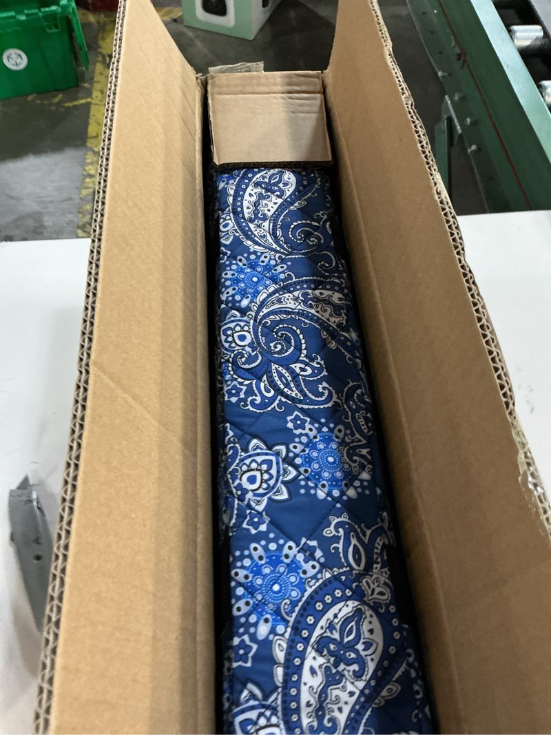 Condition photo showing New/Like New for American Mahjong Game Set, 166 Quality White Tiles, 4 All-in-One Color Rack/Pushers, Mahjong Tile Set with Blue Printed Carrying Bag