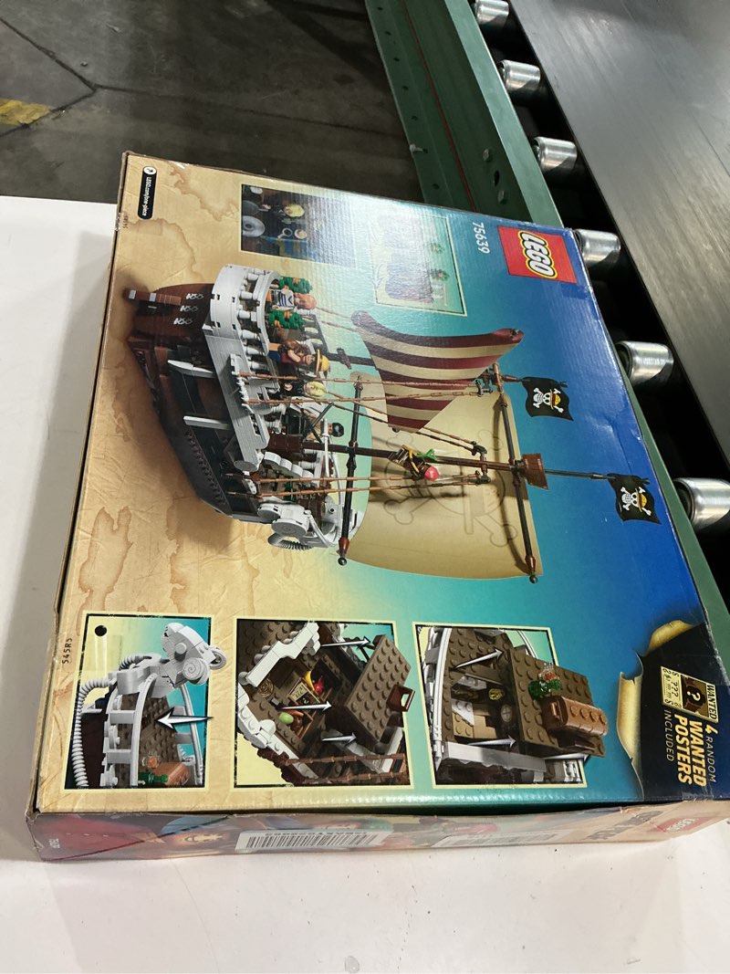 Condition photo showing New/Like New for lego one piece the going merry pirate ship building blocks - pretend play adventure toy for boys & girls, 10+ - straw hat crew toy figures & playset for anime fans - gift idea for birthdays - 75639