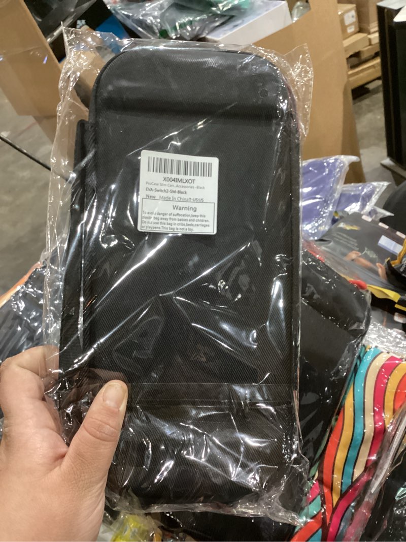 Condition photo showing New/Like New for ProCase Slim Carrying Case for Nintendo Switch 2 2025, Travel Case Hard-Shell with 12 Game Card Slots, Switch 2 Protector Accessories -Black