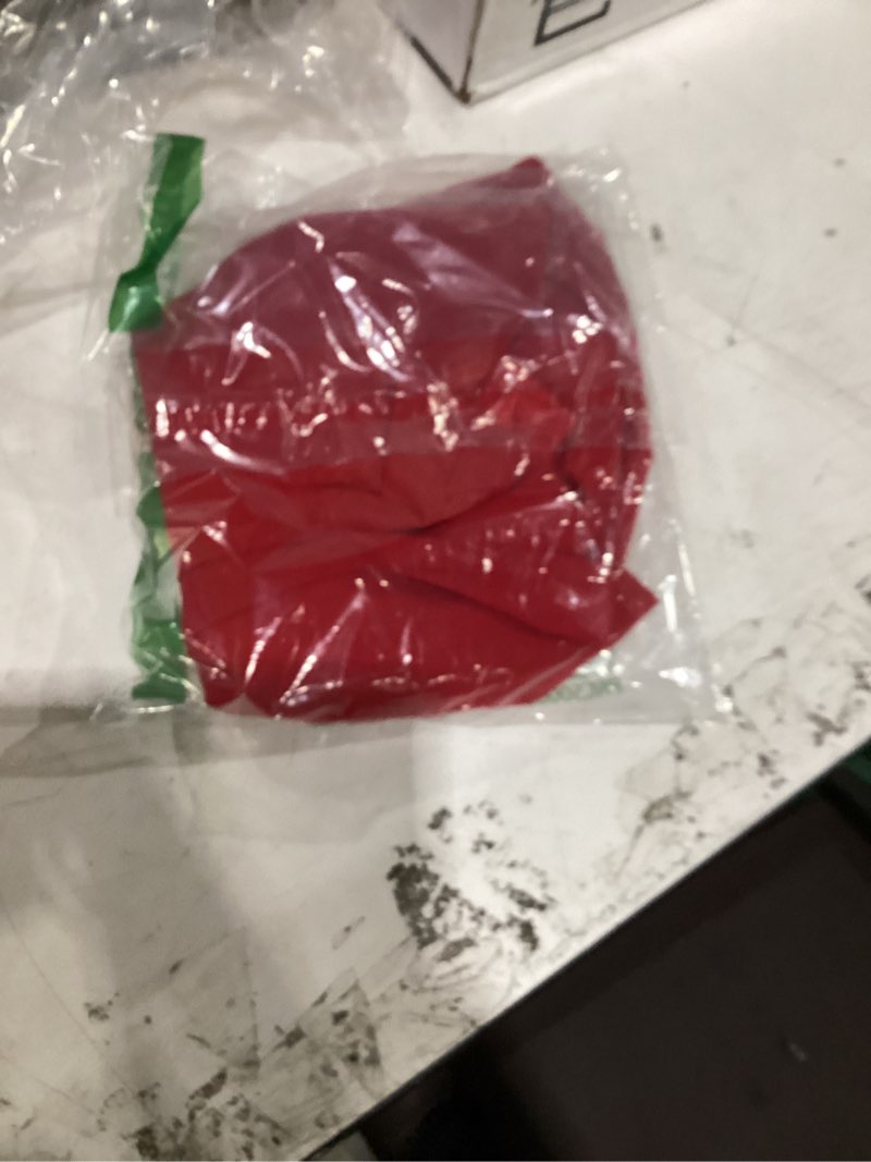 Condition photo showing Good Condition for haloumoning girls athletic shorts kids qucik dry high waisted 2 in 1 running biker shorts with pockets 5-14 years red 11-12 years
