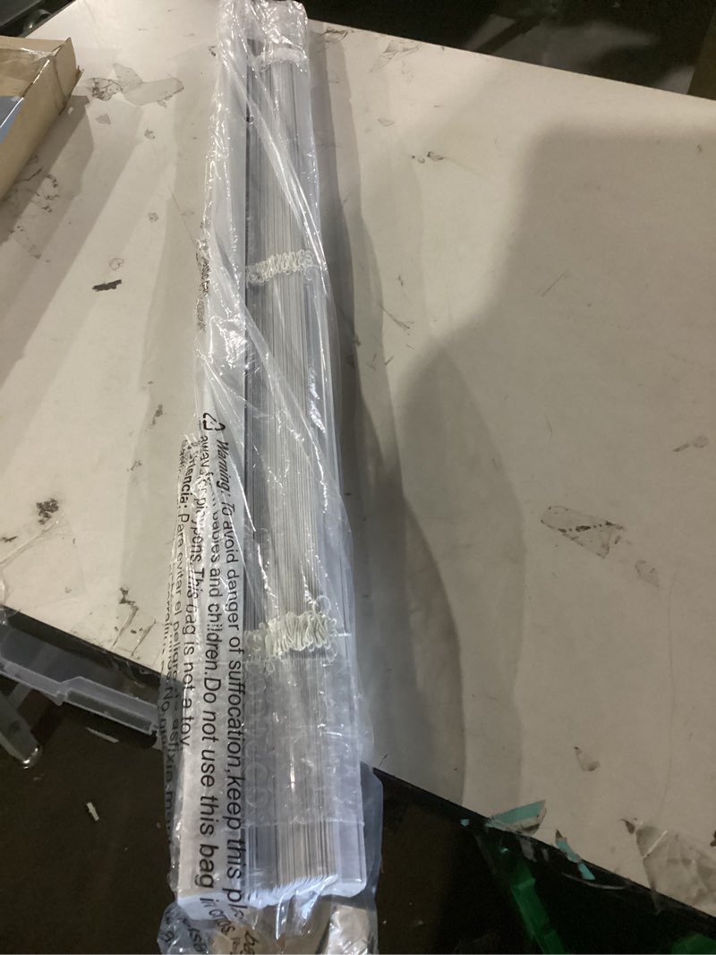 Condition photo showing New/Like New for lazblinds no tools no drill cordless cellular shades, light filtering honeycomb shades for home, thermal insulation blinds for windows, 22" w x 36" h, white light filtering-white 22" w x 36" h