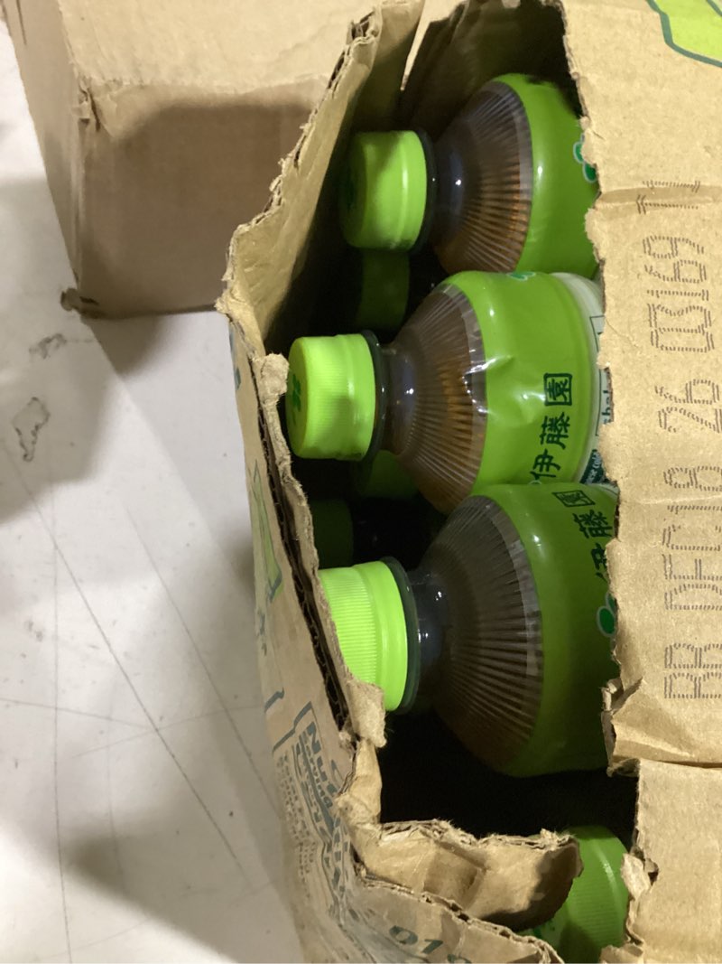 Condition photo showing As Is for ito en oi ocha matcha green tea unsweetened, 16.9 ounce bottle (pack of 12), sugar free matcha green tea 16.9 ounce (pack of 12)
