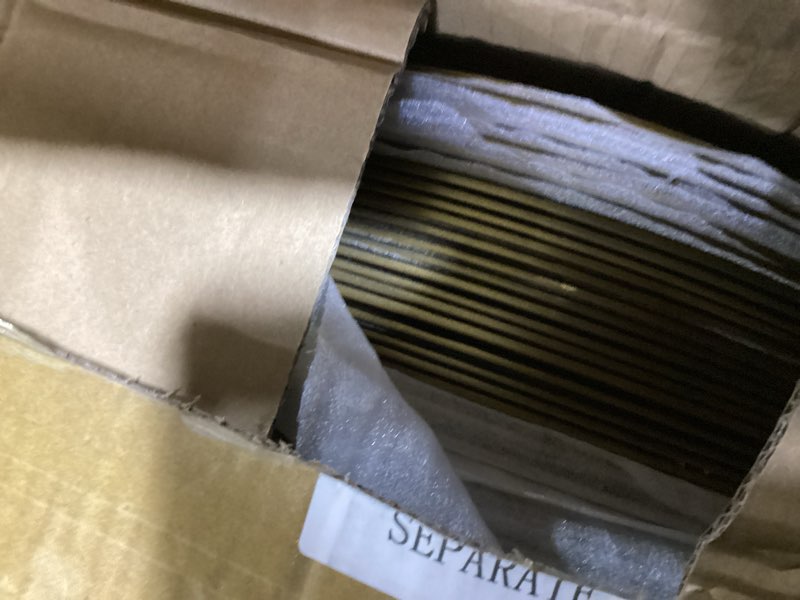 Condition photo showing Good Condition for 50 pcs 13" vintage gold charger plates round beaded chargers bulk for dinner plates serving for 50 guests for antique wedding holiday party bridal shower event dinner table setting decoration beaded gold 50