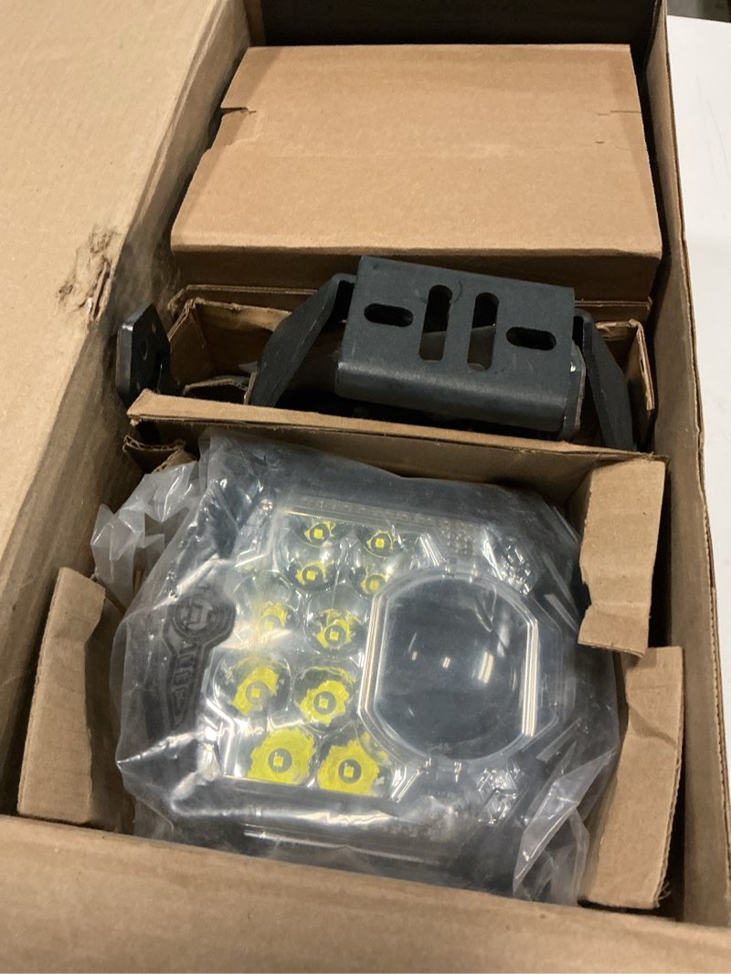 Condition photo showing As Is for rigid industries 300415 powersports led light - pair, clear