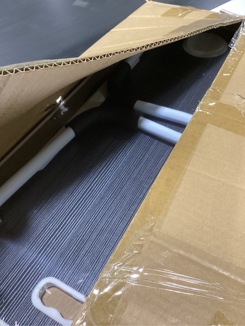 Condition photo showing Good Condition for Folding Lap Desk, 23.6 Inch Wood Laptop Bed Desk with Cup Holder, Portable Bed Table for Working Writing Reading & Eating for Bed, Sofa, Couch, Floor - Black