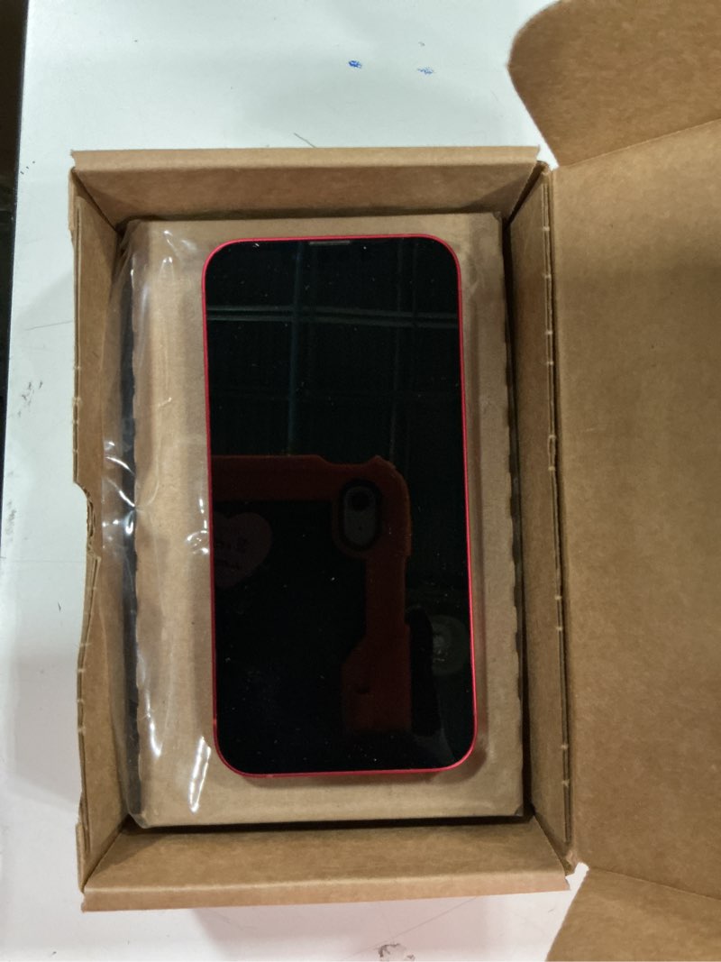 Condition photo showing Good Condition for apple iphone 14, 128gb, product red - unlocked (renewed) ***working condition verified. no network or connectivity tests were performed. bidder be advised ***