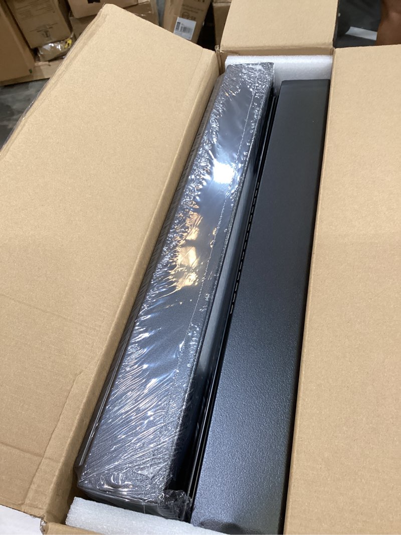 Condition photo showing New/Like New for seinloes 2 pack pull out cabinet organizers 21" deep with raising pad for framed cabinets, expandable width (9"-14") slide out drawers upgrade 3 slide rails, roll out shelves adhesive, black black 9"-14"wide x 21"deep(2 pack)