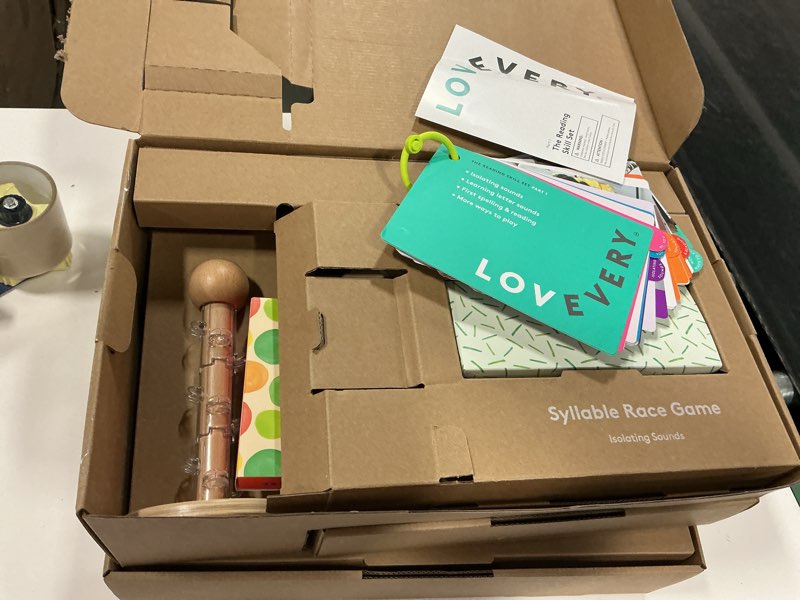 Condition photo showing Good Condition for Lovevery | The Music Set | 6 Montessori Musical Instruments & Rhythm Book | Educational Toys for Toddlers & Preschoolers | Simple Songs and Play Guide | Ages 18 Months to 4+ Years