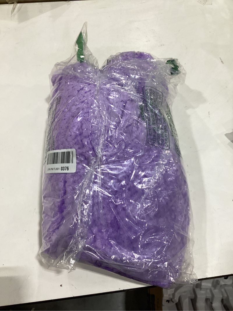 Condition photo showing New/Like New for Exclusivo Mezcla Waffle Textured Extra Large Fleece Blanket, Super Soft and Warm Throw Blanket for Couch, Sofa and Bed (Lilac Purple, 50x70 inches)-Cozy, Fuzzy and Lightweight