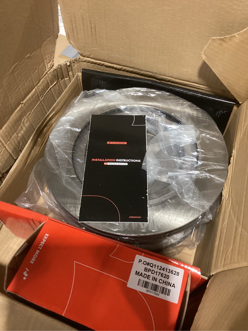 Condition photo showing New/Like New for A-Premium 11.81 inch (300mm) Rear Vented Disc Brake Rotors + Ceramic Pads Kit Compatible with Select BMW and Mini Models - X1, X2, 228i xDrive Gran Coupe, Cooper Countryman, Cooper Clubman, 6-PC Set