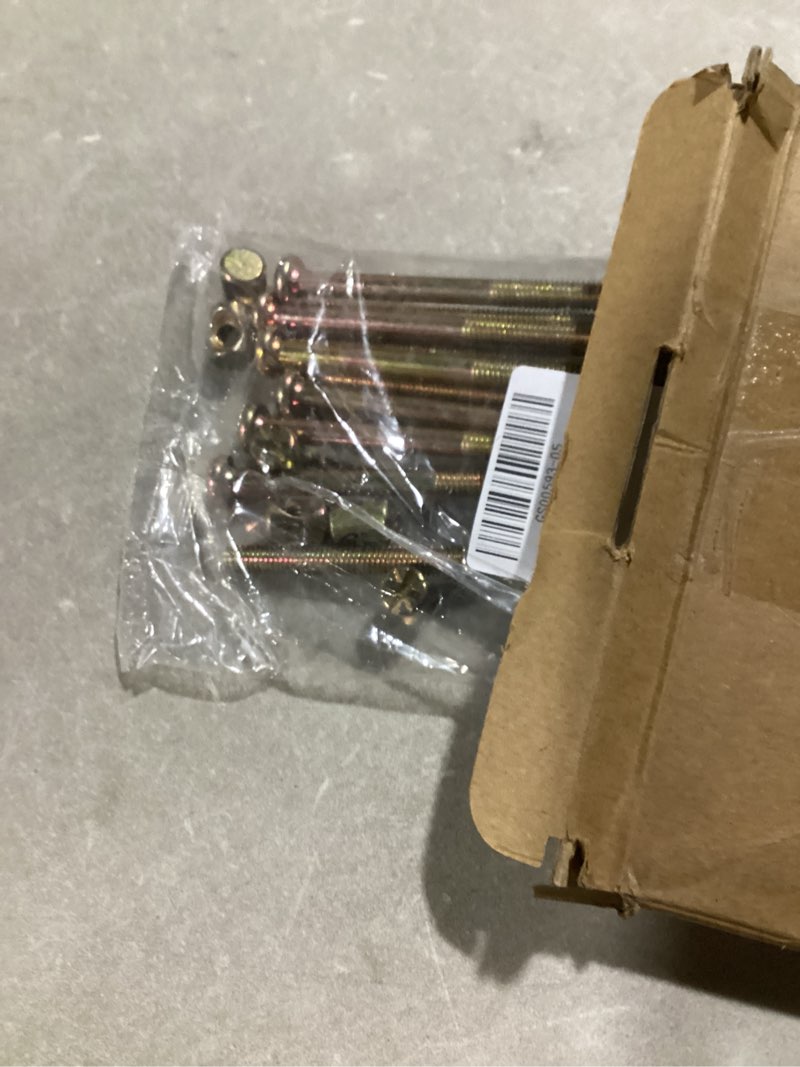 Condition photo showing Good Condition for 10 Pack M6 X 100mm Barrel Bolt Nuts, Chazcool Cross Dowel Set for Furniture Cots Beds Chair Crib Spare Connector Parts(100mm)