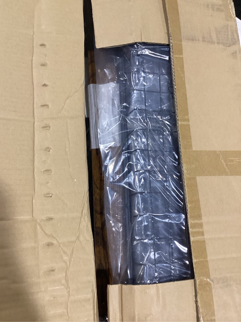 Condition photo showing Good Condition for Over-The-Toilet Storage Shelf,4-Tier Bathroom Organizer Cabinet Rack And Storage Over Toilet With Shelf Waterproof Feet Pad And Basket,Multifunctional Space Saver Freestanding Bathroom Shelves?Brown? Round Tube - Brown