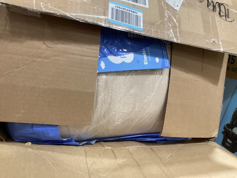 Condition photo showing Good Condition for 1.3" Thick Baby Floor Play Mat 71x79, Basic Padded Foam Mat for Tummy Time Crawling, Non Slip Cushioned for Babies Toddlers Infants Kids (Beige) Beige 71"x79"x1.3"