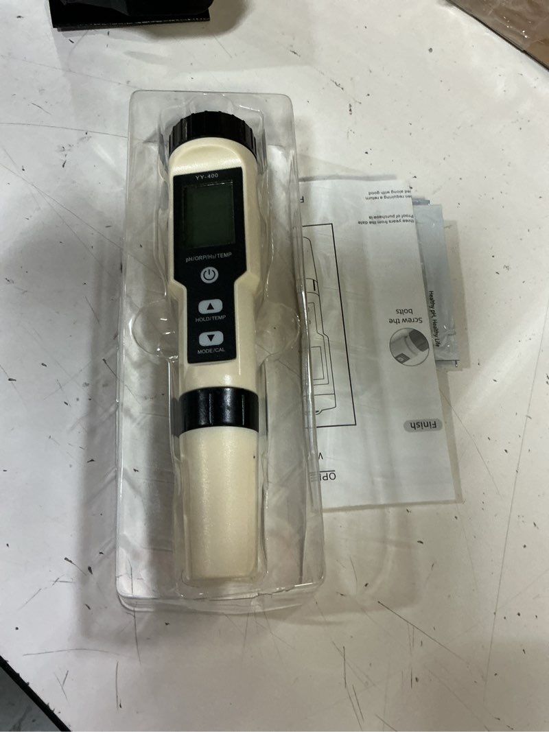 Condition photo showing Good Condition for hydrogen water tester 4 in 1 ph,h2,orp&temp,ph meter orp meter hydrogen tester for water with atc & 
