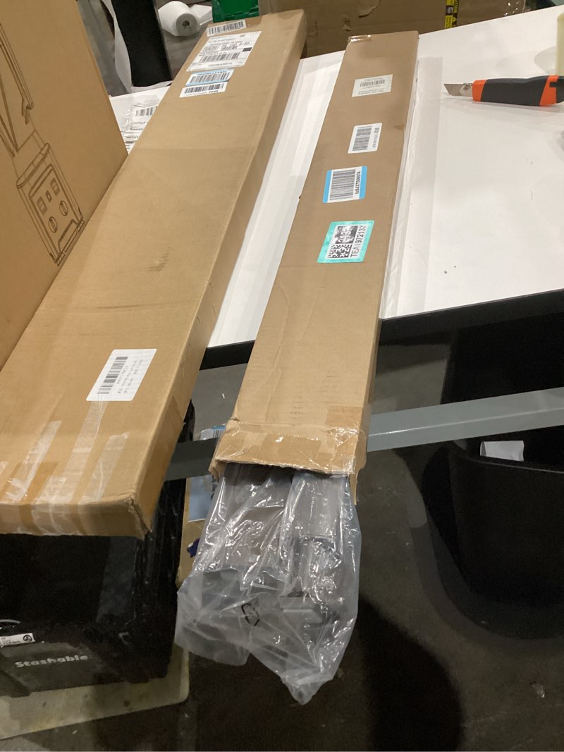 Condition photo showing Good Condition for LazBlinds No Tools No Drill Cordless Cellular Shades, Blackout Light Blocking Honeycomb Shades for Home, Thermal Insulation Blinds for Windows, 31" W x 64" H, Dark Coffee Blackout-dark Coffee 31" W x 64" H