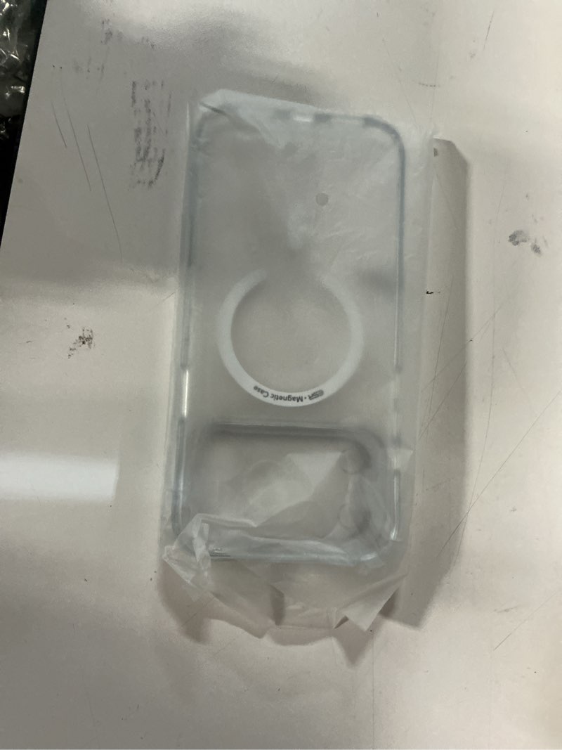 Condition photo showing Good Condition for ESR for iPhone 17 Pro Max Case with Stash Stand, Camera Control Cover Compatible with MagSafe, Military-Grade Drop Protection Phone Case for iPhone 17 Pro Max, Scratch-Resistant Back Cover, Clear iPhone 17 Pro Max A-Clear