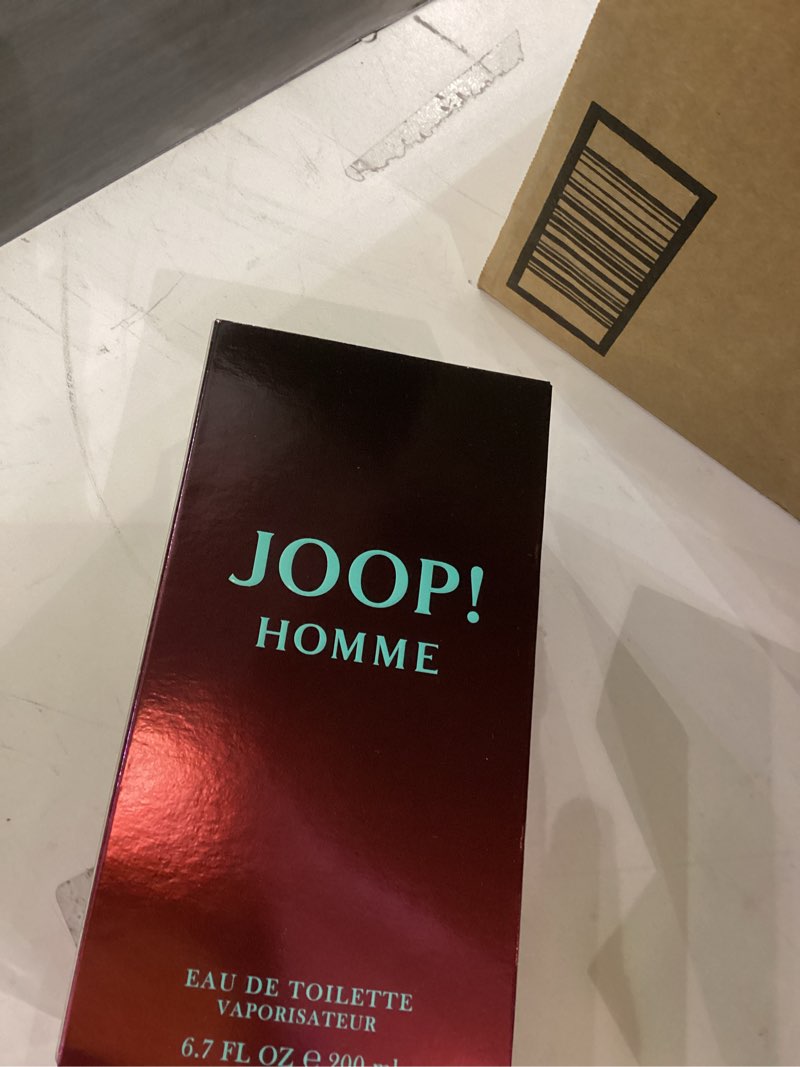Condition photo showing New/Like New for Joop! Homme Eau de Toilette – Ambery Men's Cologne – With Notes of Cinnamon, Jasmine, Vanilla & Sandalwood – Luxury Perfumes for Men – Long Lasting Fragrance 6.7 Fl Oz (Pack of 1)