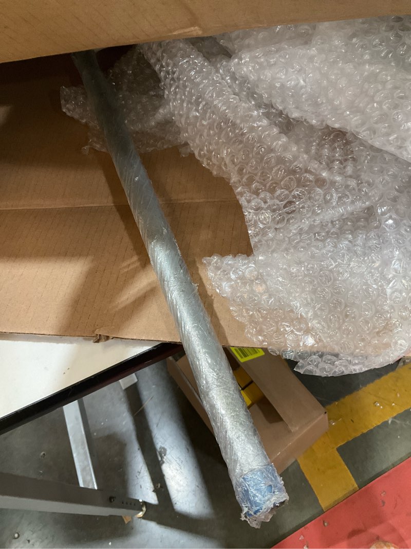 Condition photo showing As Is for supply giant qdhm3436 36" long pre-cut galvanized pipe with 3/4" nominal size diameter 3/4" x 36" single unit