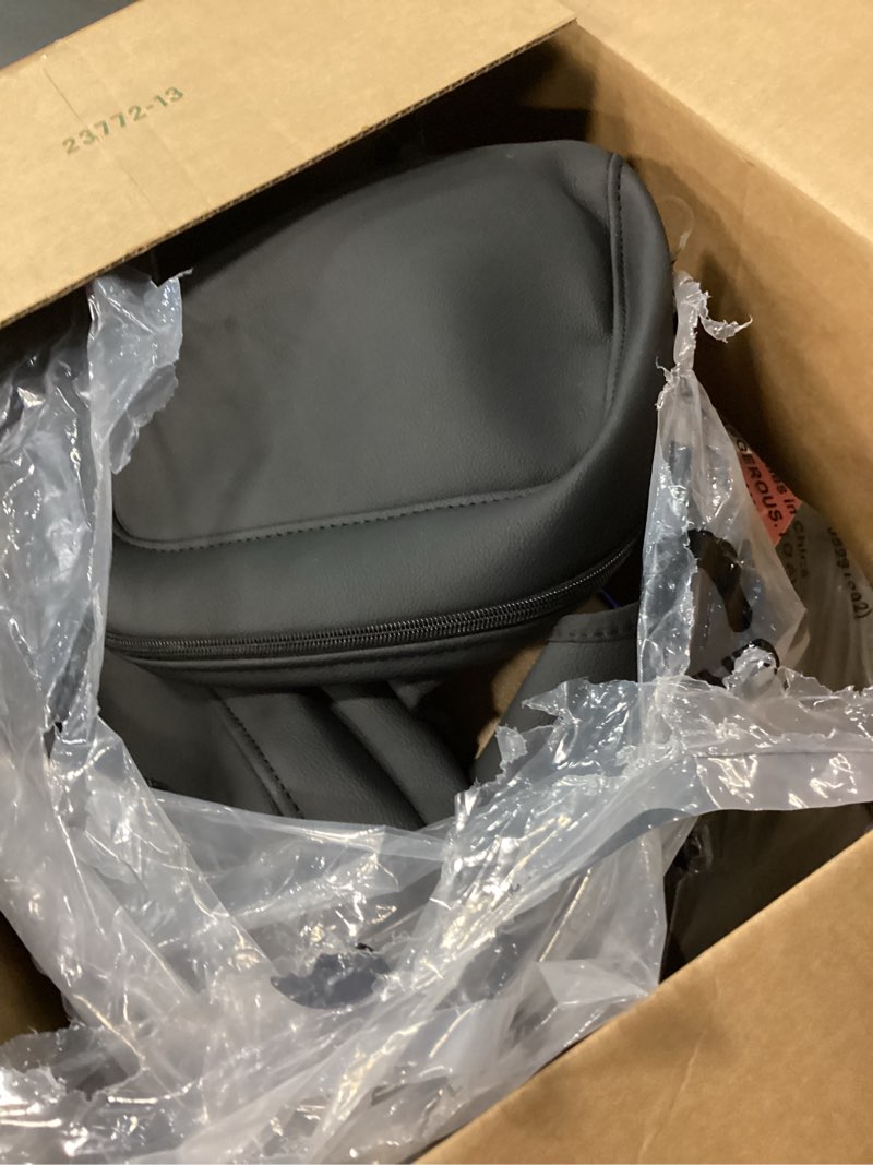 Condition photo showing Good Condition for ekr custom fit tacoma front car seat covers for toyota tacoma (petrol & hybrid) 2024 2025 2026 double cab sr/sr5/trd sport/trd off-road/limited - front row only,faux leather(black) leather (black) 2024-2026 (petrol & hybrid) only 1st row
