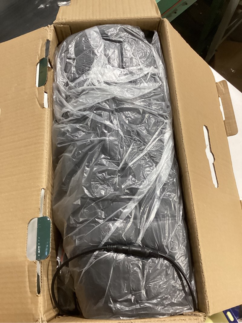 Condition photo showing Good Condition for Himouta Shiatsu Full Body Massage Mat with Heat, Detachable Massager Pad, 10 Vibrating Motors, 9 Intensity Levels, Deep Tissue Pain Relief for Back, Neck & Legs – Relaxation at Home or Office Without Foot Massager