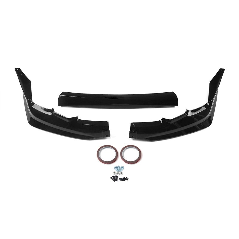 Car Front Bumper Spoiler Lip Body Kit For Toyota Corolla 2011-2013 2012 Black