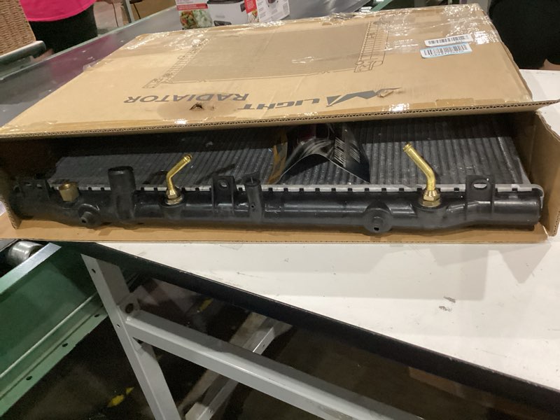Condition photo showing As Is for nilight radiator for honda accord 2003 2004 2005 2006 2007 2.4l fwd?replaces cu2797, performance aluminum replacement oem. honda accord 2003-2007