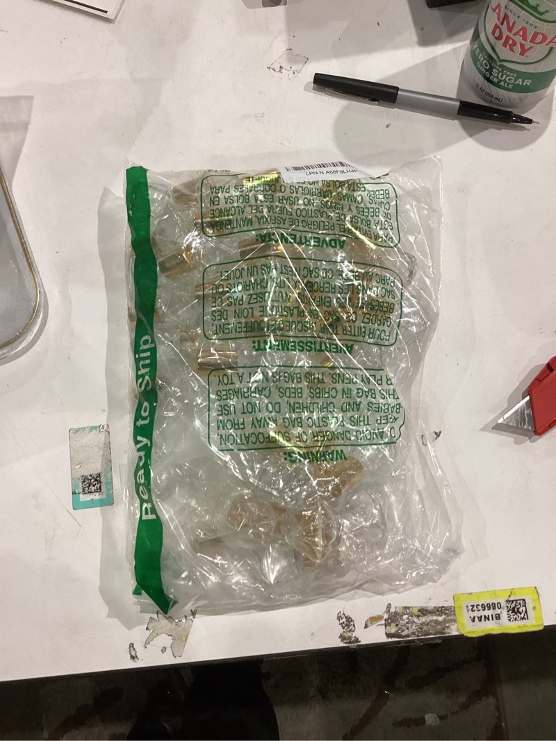 Condition photo showing As Is for 36 pack essential oil roller bottles, 8ml/0.27oz empty roll on bottle, glass polygonal roller ball applicator, perfume vials with stainless steel roller ball for travel, 4 dropper, 2 funnel