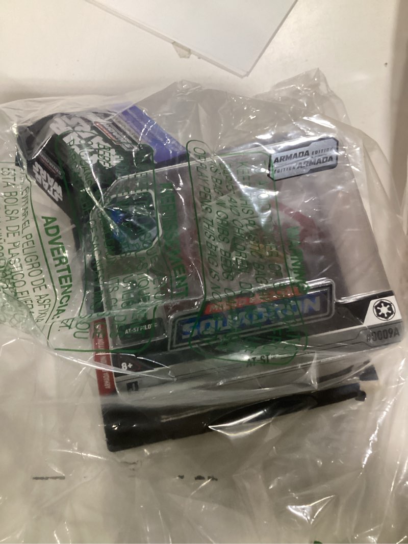 Condition photo showing New/Like New for Star Wars Micro Galaxy Squadron at-ST (Armada Edition) Mystery Bundle - 3-Inch and 2.5-Inch Vehicles with Accessories (Amazon Exclusive)