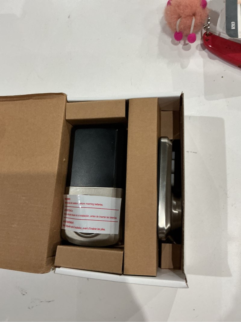 Condition photo showing Good Condition for kwikset powerbolt 250 satin nickel electronic deadbolt smartkey with keypad