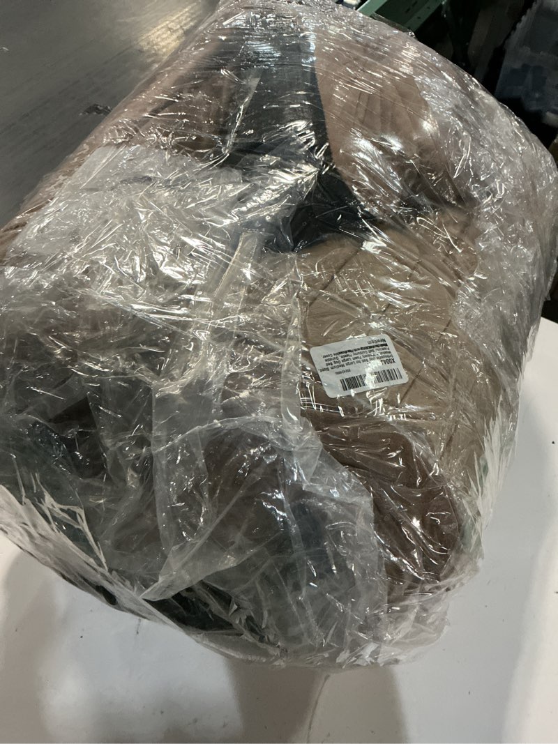 Condition photo showing New/Like New for orthopedic dog bed for large medium sized, washable memory foam large dog bed premium soft corduroy fleece, durable medium pet sofa with removable cover, washable waterproof pet couch beds(brown,xxl) xx-large(48.0"l x 35.0"w x 7.5"th) brown