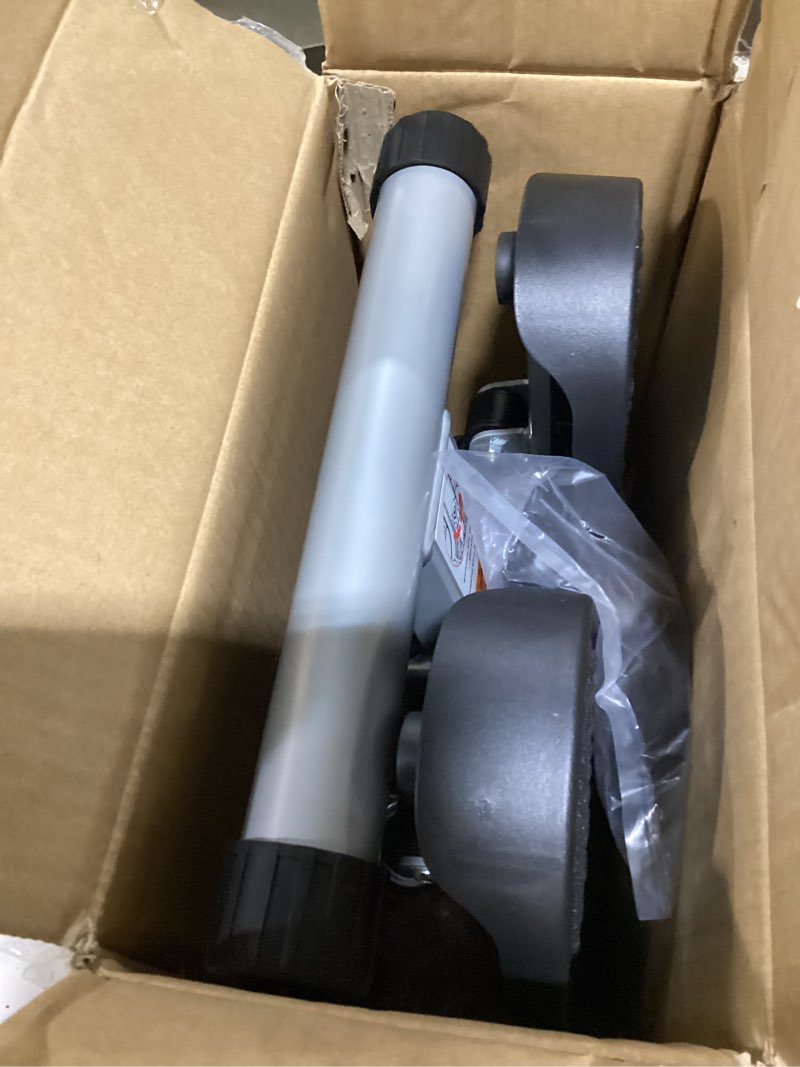 Condition photo showing New/Like New for Niceday Steppers for Exercise, Stair Stepper with Resistance Bands, Mini Stepper with 300LBS Loading Capacity, Hydraulic Fitness Stepper with LCD Monitor Silver Gray