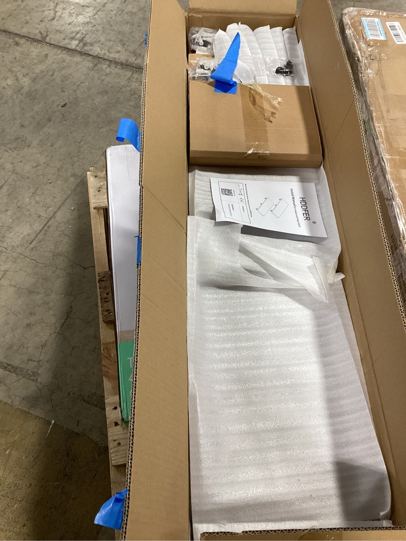 Condition photo showing New/Like New for Industrial Pipe Wall Wood Shelves,Real Wooden Shelves 72" in Special Brown Color with 1.2" Extra Thickness, Modern Floating Shevles Bookshelf Shelving