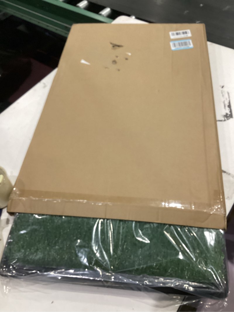 Condition photo showing item condition for Artificial Grass Puppy Pee Pad for Dogs and Small Pets - 20x30 Inch, Reusable 3-Layer Turf Pads for Dogs with Tray - Indoor and Outdoor Fake Grass Potty Pet Supplies by PETMAKER