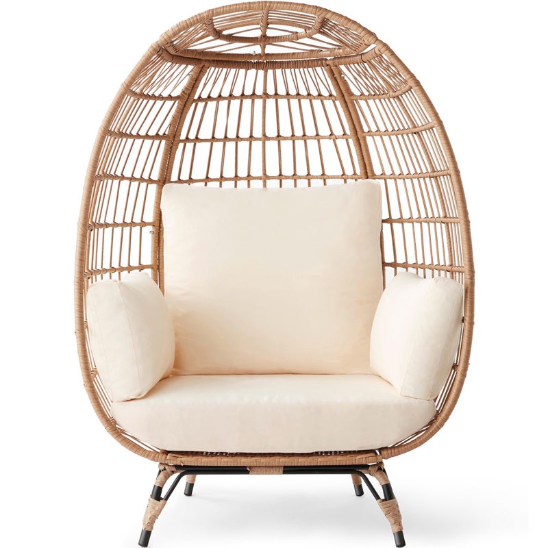Incomplete )))Wicker Outdoor Lounge Chair
