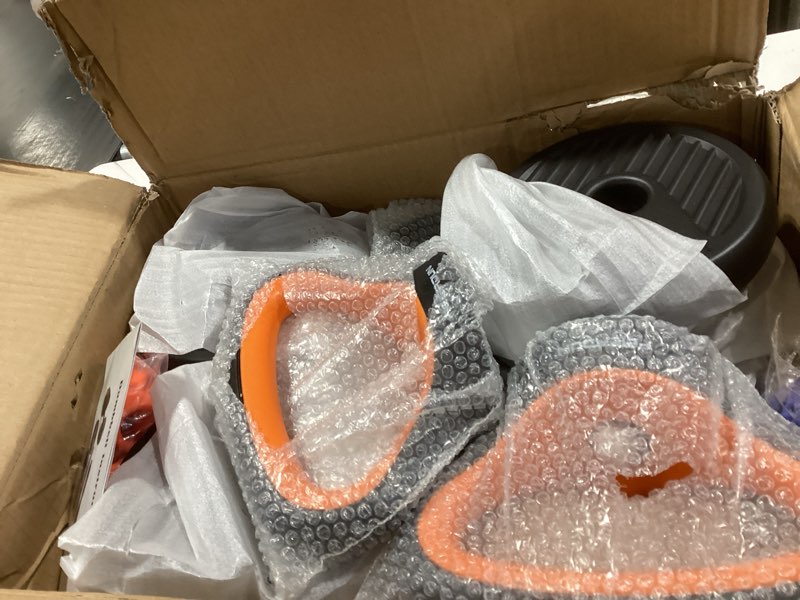 Condition photo showing Good Condition for FEIERDUN Adjustable Dumbbells, 20/30/40/45/70/90lbs Free Weight Set with Connector, 5 in1 Dumbbells Set Used as Barbell, Kettlebells, Push up Stand, Weight Plate, Fitness Exercises for Home Gym Suitable Men/Women B.30LB(15LB Pair)