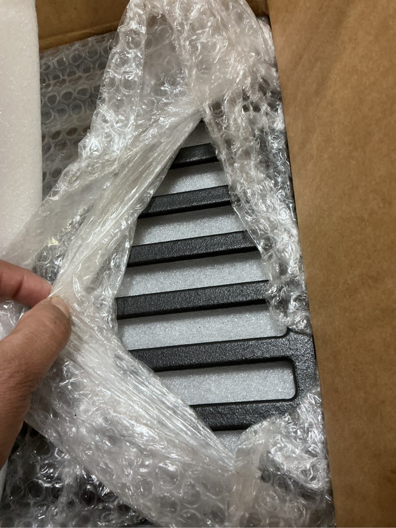 Condition photo showing Good Condition for qulimetal 7637 7635 grill replacements for weber spirit e210, e220, s210, s215, spirit 200 & gs4 spirit ii e210, spirit ii e220 series with front-mounted control, 15.3" flavorizer bars & 17.5" grates cast iron 7637 7635