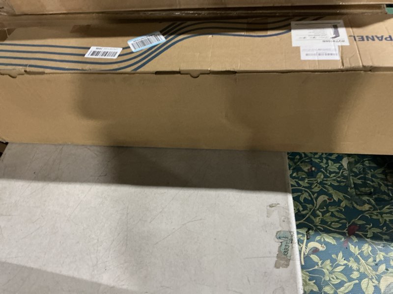 Condition photo showing Good Condition for ROVATE Shower Panel Tower System with Rainfall Shower Head, Elegant Matte Black Shower Tower with Powerful Body Jets, Handheld Shower and Tub Spout, Stainless Steel Shower Column Black High Pressure 4 Modes-Matte Black-2 Jets