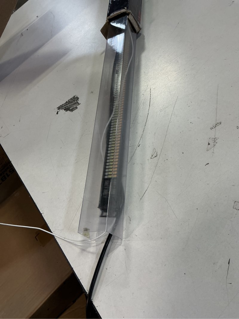 Condition photo showing As Is for Nilight Truck Tailgate Light Strip 48" Aluminum Frame Triple Row 780 LED Strip with Red Running Brake Lights White Reverse Amber Sequential Turn Signals Strobe Lights?2 Years Warranty