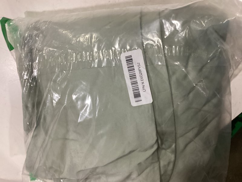 Condition photo showing Good Condition for doz duvet cover set, 100% viscose derived from bamboo, organically grown, buttery soft, cooling duvet covers, high gsm, 1 duvet cover and 1 pillowcase, 70"x90" (sage, twin/twin xl) sage twin/twin xl