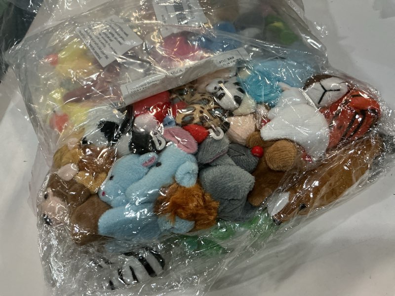 Condition photo showing Good Condition for 72 pack mini stuffed animals, small stuffed animals bulk, treasure box toys for classroom, claw machine carnival prizes, stuffed toys for stocking stuffers, party favors for kid
