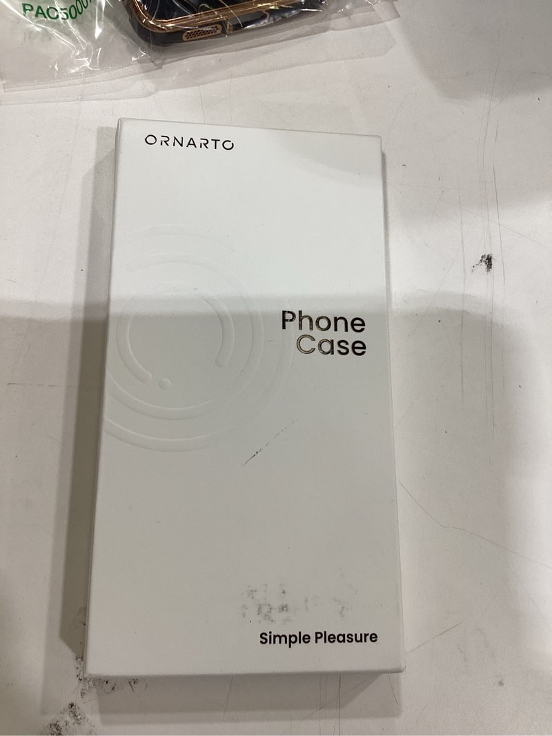 Condition photo showing New/Like New for ornarto for iphone air case 6.5", ultra slim & lightweight 1500d aramid fiber, compatible with magsafe, scratch-resistant protective phone cover, carbon-style finish, black for iphone air 6.5inch